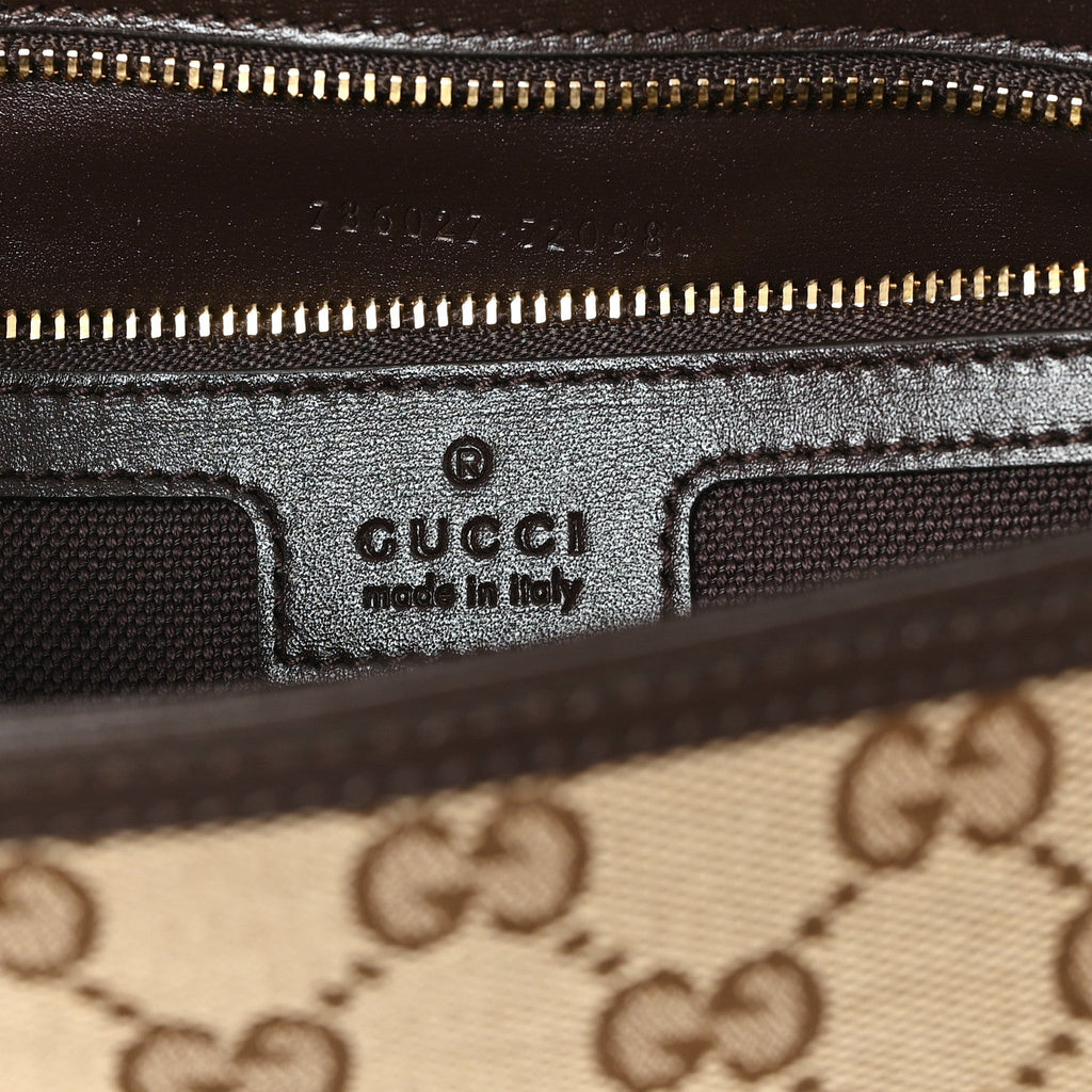 GG Monogram Small Luce Shoulder Bag Beige Ebony