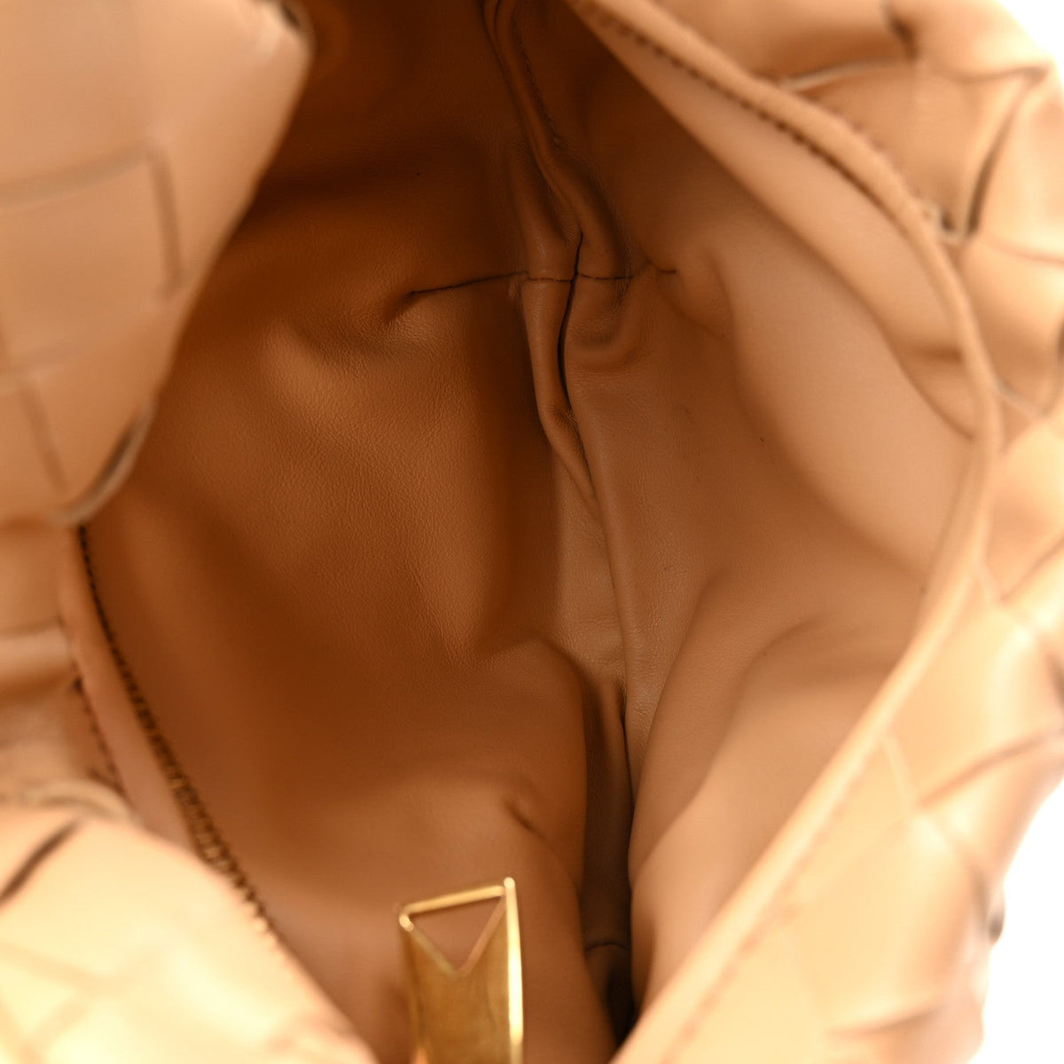 Nappa Intrecciato Mini Jodie Almond