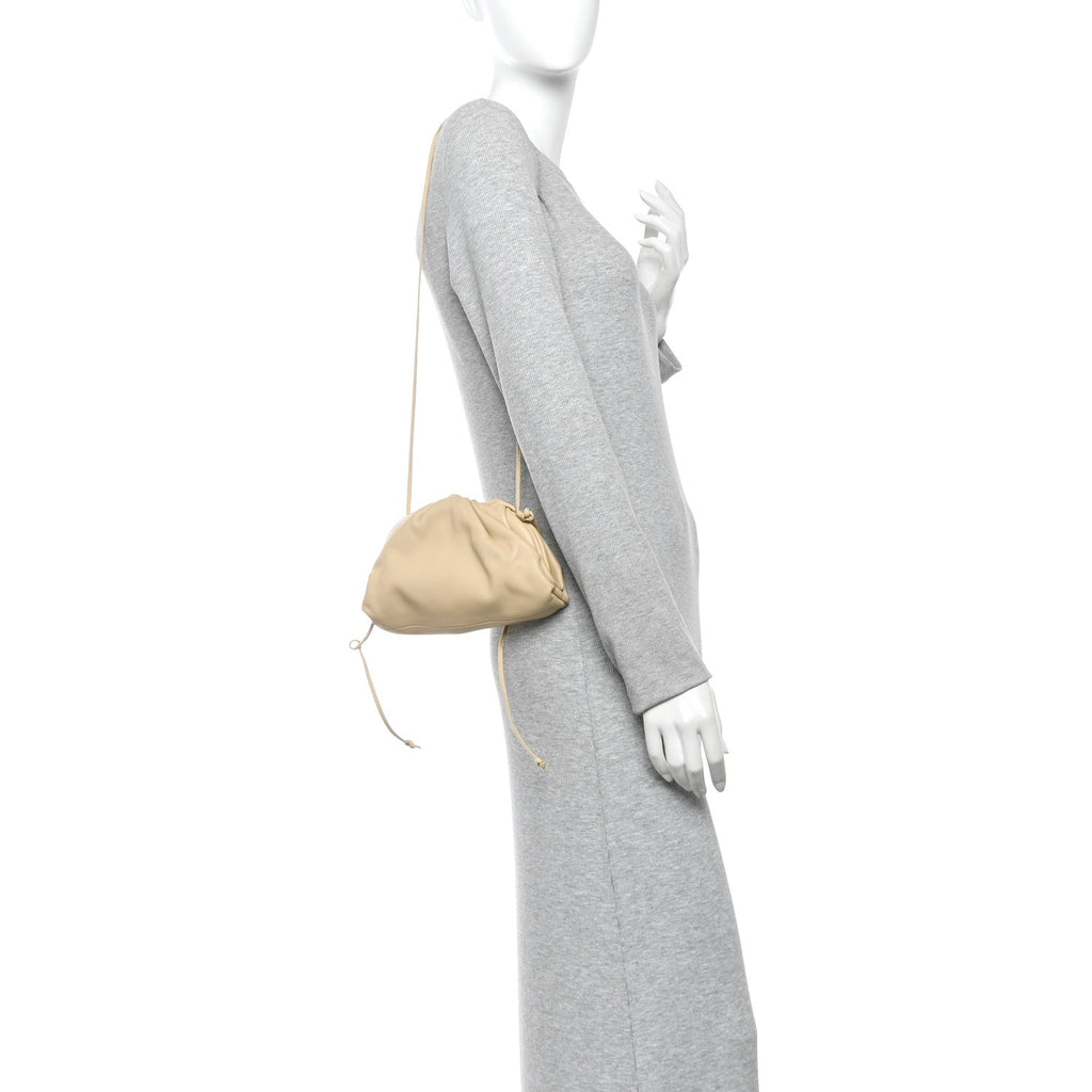 Butter Calfskin The Mini Pouch Porridge