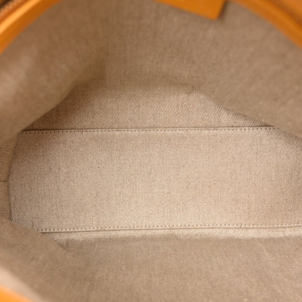 Calfskin Judy East West Tote Sunflower