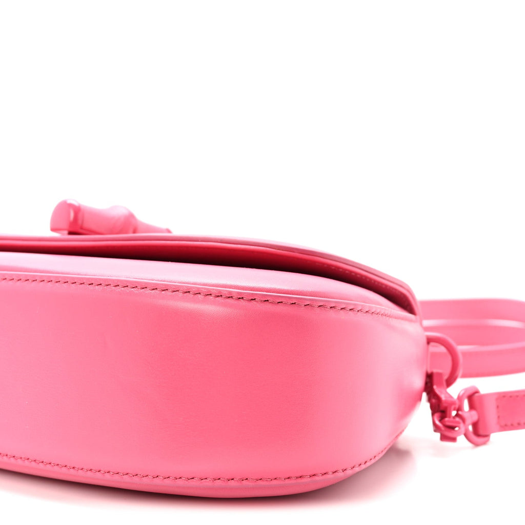 Calfskin Medium Bamboo Diva Frosted Tulip