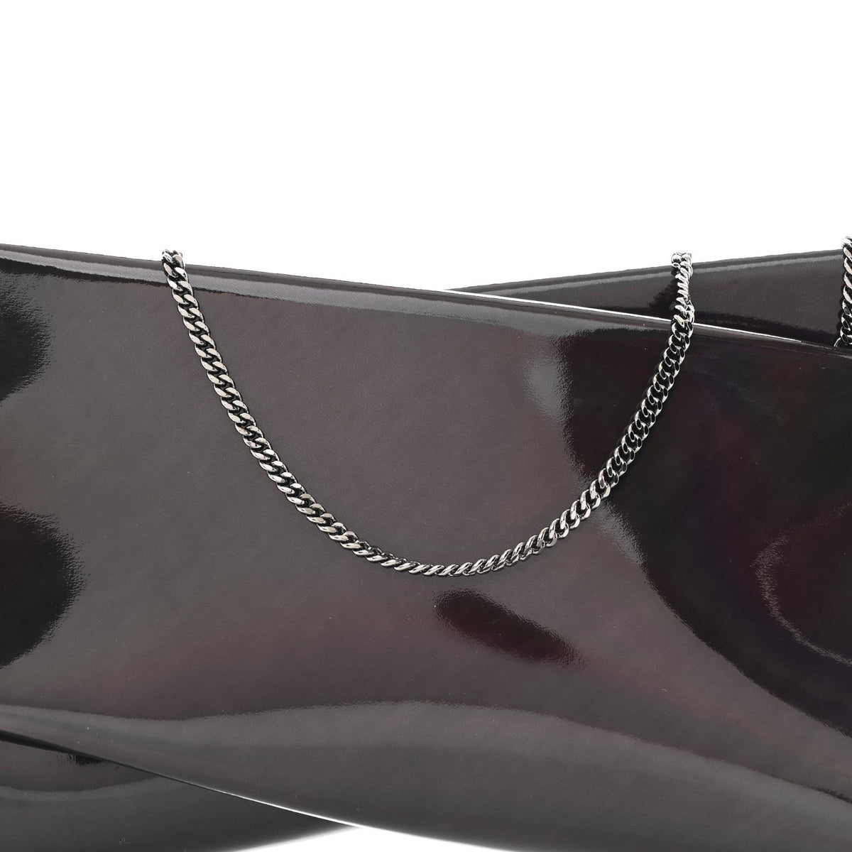 Patent Psychic Loubitwist Clutch Black