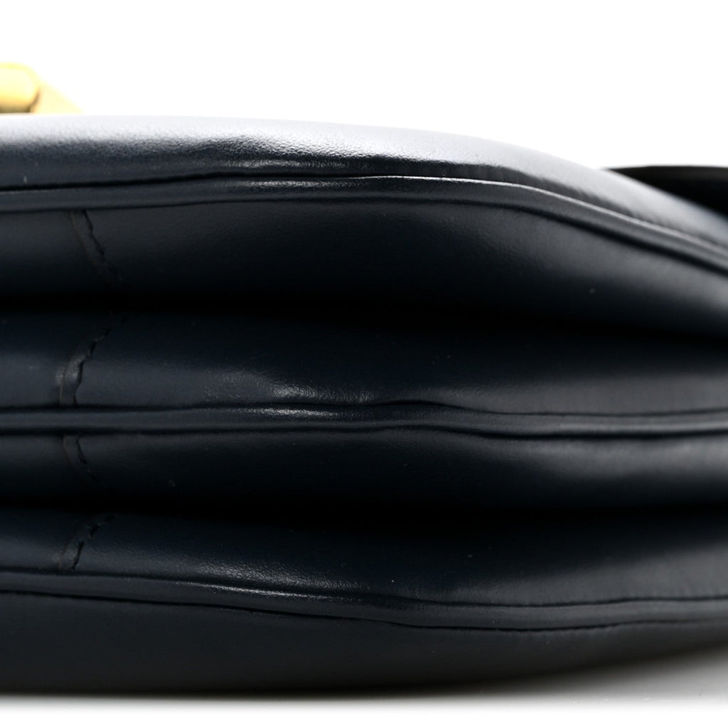Smooth Calfskin Medium Tabou Navy Blue