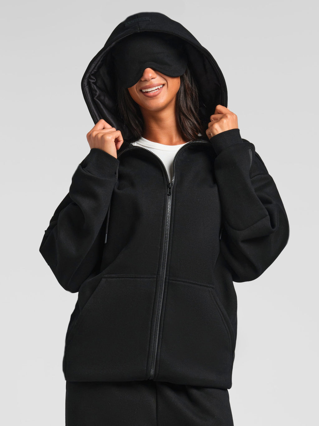 VIP Airplane Mode Travel Zip Hoodie – Mega