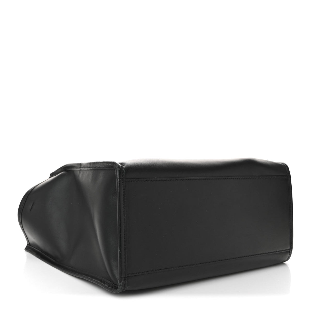 Vitello King Plexiglass Medium Fendi Sunshine Shopper Black
