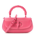 Calfskin Medium Bamboo Diva Frosted Tulip
