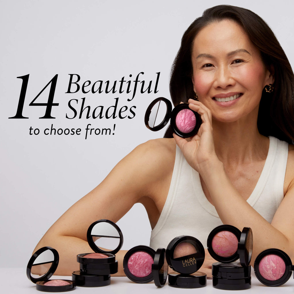Baked Blush-n-Brighten Marbleized Blush