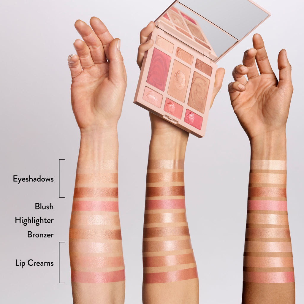 Hydrating Cream Color + Glow Palette Starter Kit (3PC)
