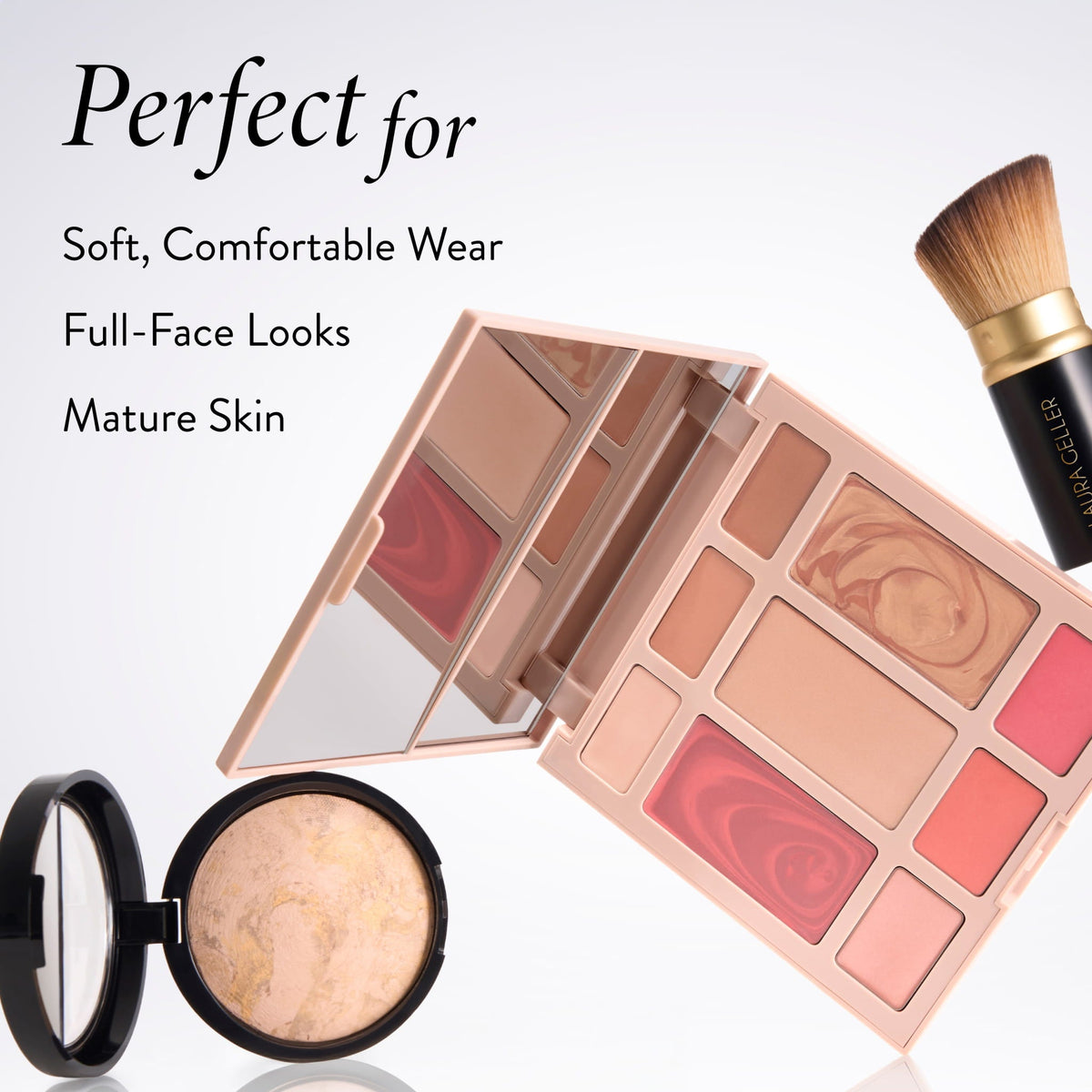 Hydrating Cream Color + Glow Palette Starter Kit (3PC)