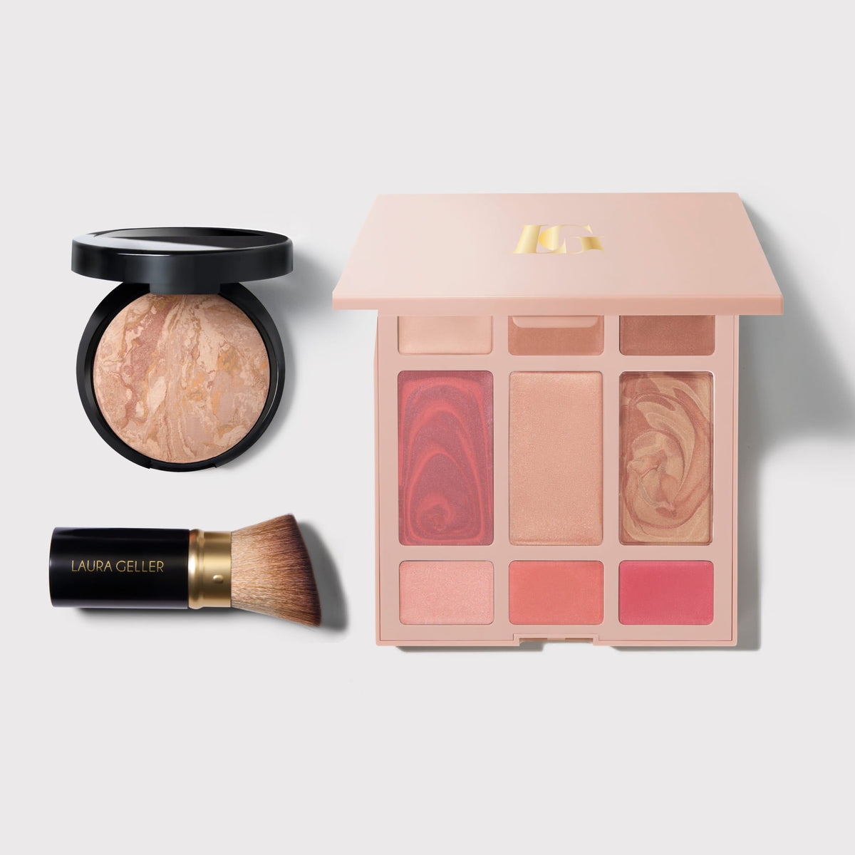 Hydrating Cream Color + Glow Palette Starter Kit (3PC)
