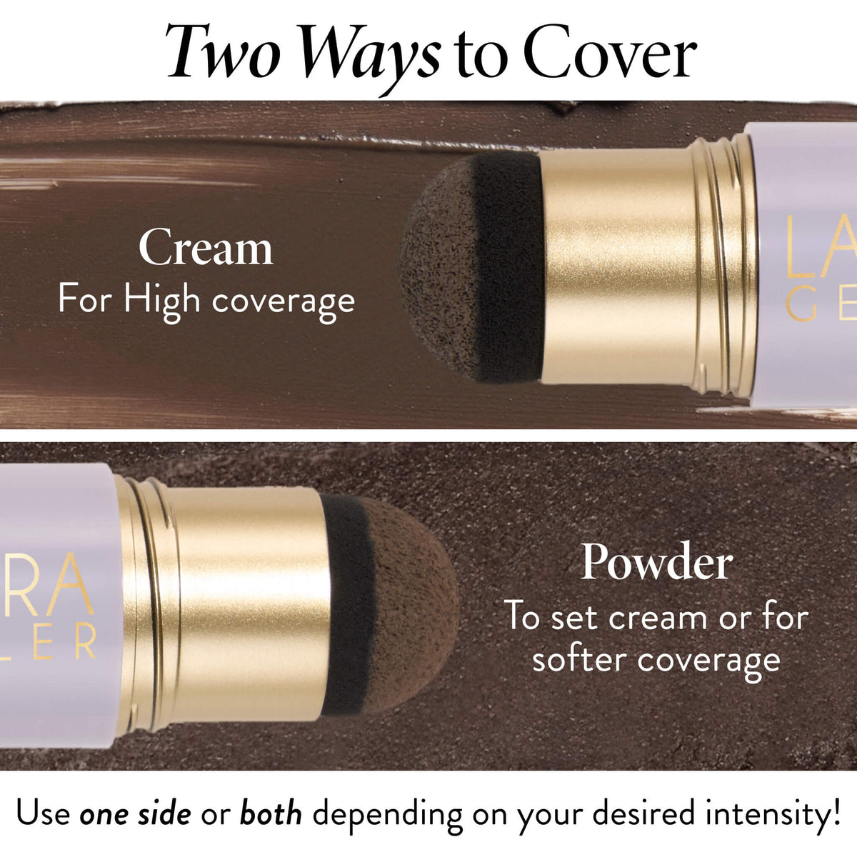 Root Touch Up Hair & Brow Concealing Cream + Powder