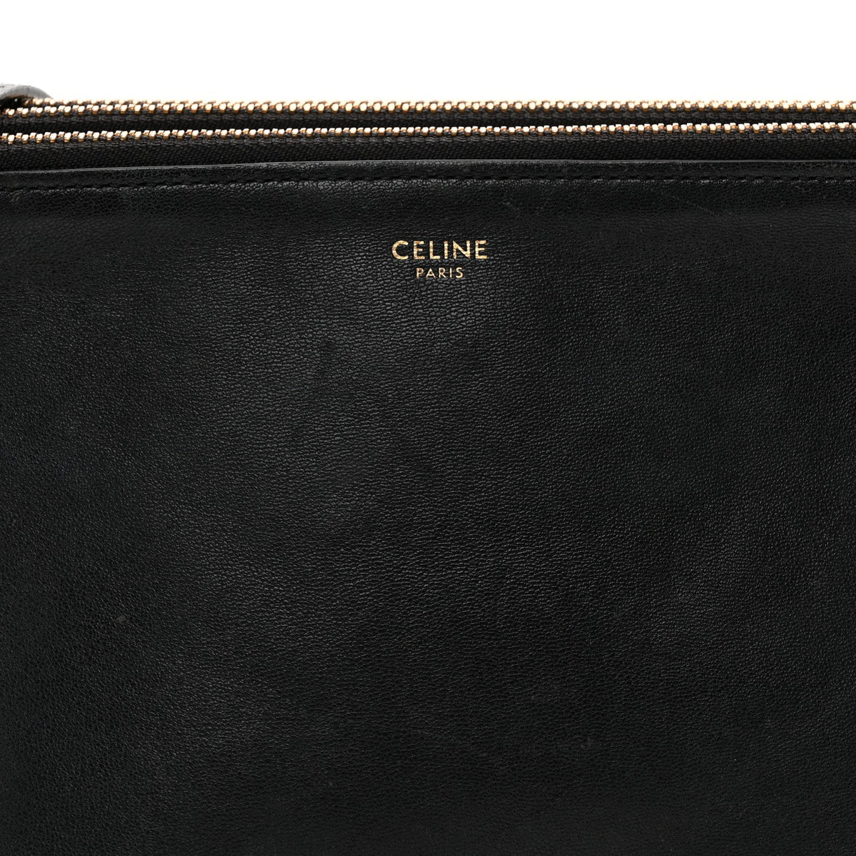 Lambskin Small Trio Crossbody Bag Black