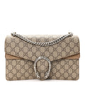 GG Supreme Monogram Small Dionysus Shoulder Bag Taupe