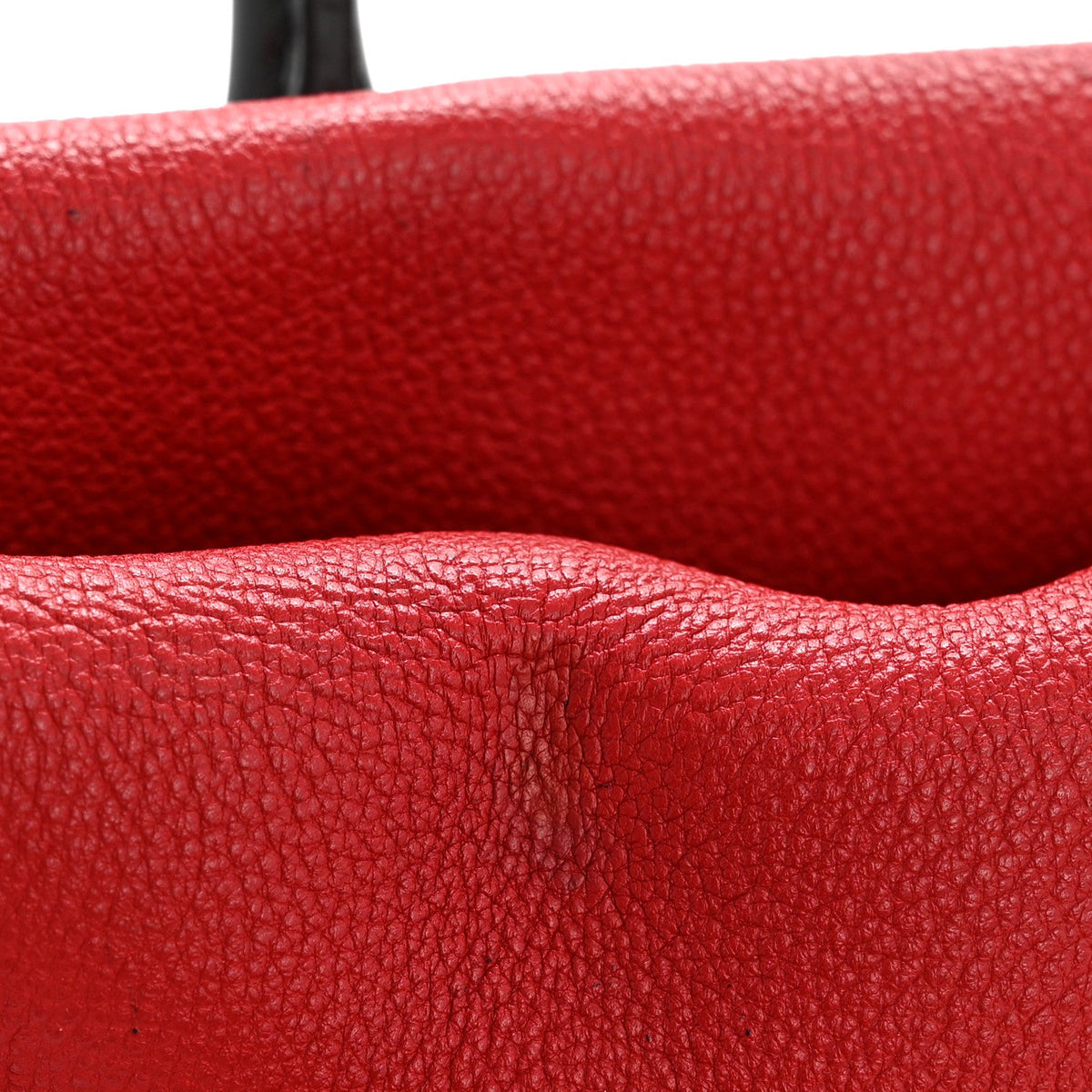 Monogram Cuir Orfevre Tote W PM Cherry