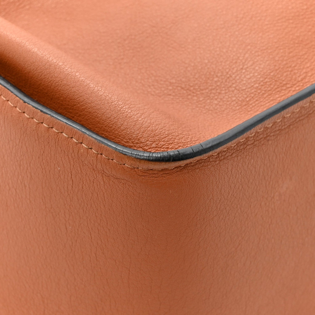 Calfskin Small Hammock Shoulder Bag Tan