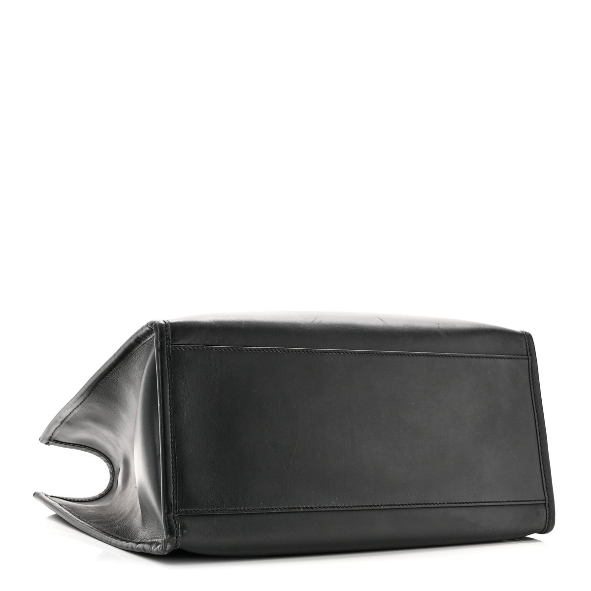Vitello King Plexiglass Medium Fendi Sunshine Shopper Tote Black