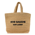 Raffia Rive Gauche Tote Natural