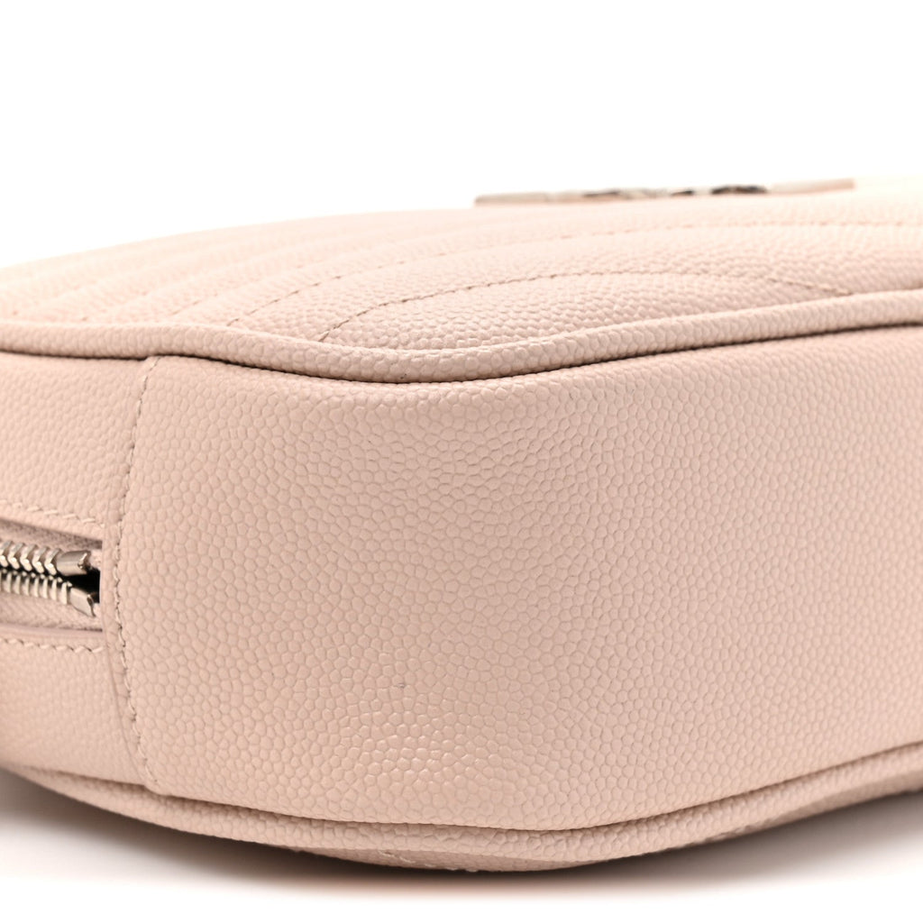 Grain De Poudre Matelasse Monogram Mini Lou Camera Bag Marble Pink