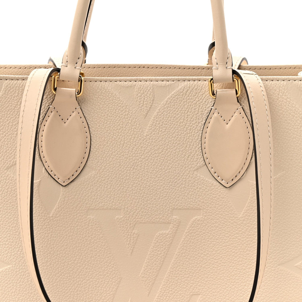 Empreinte Monogram Giant Onthego PM Cream Beige