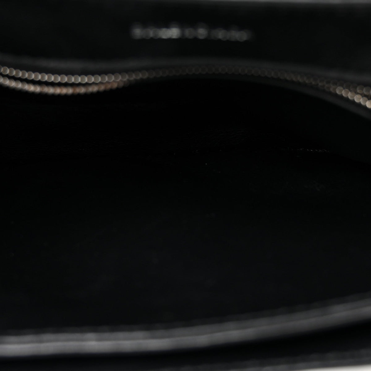 Nappa Allover License BB Monogram Embossed Medium Triplet Bag Silver