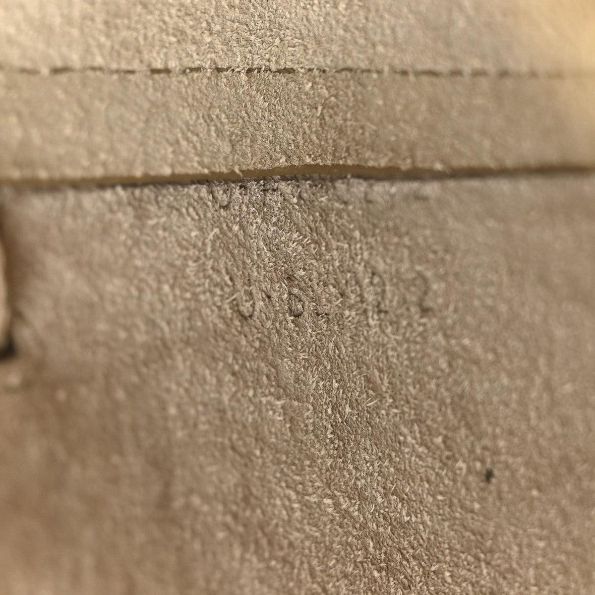 Grained Calfskin Nano Belt Bag Light Taupe