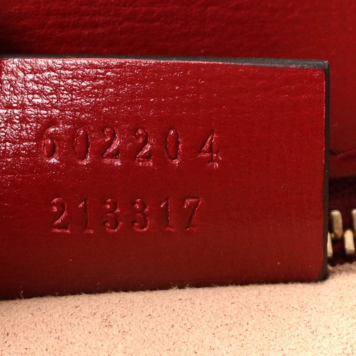 GG Supreme Monogram Azalea Calfskin Horsebit 1955 Shoulder Bag Beige Ebony New Cherry Red