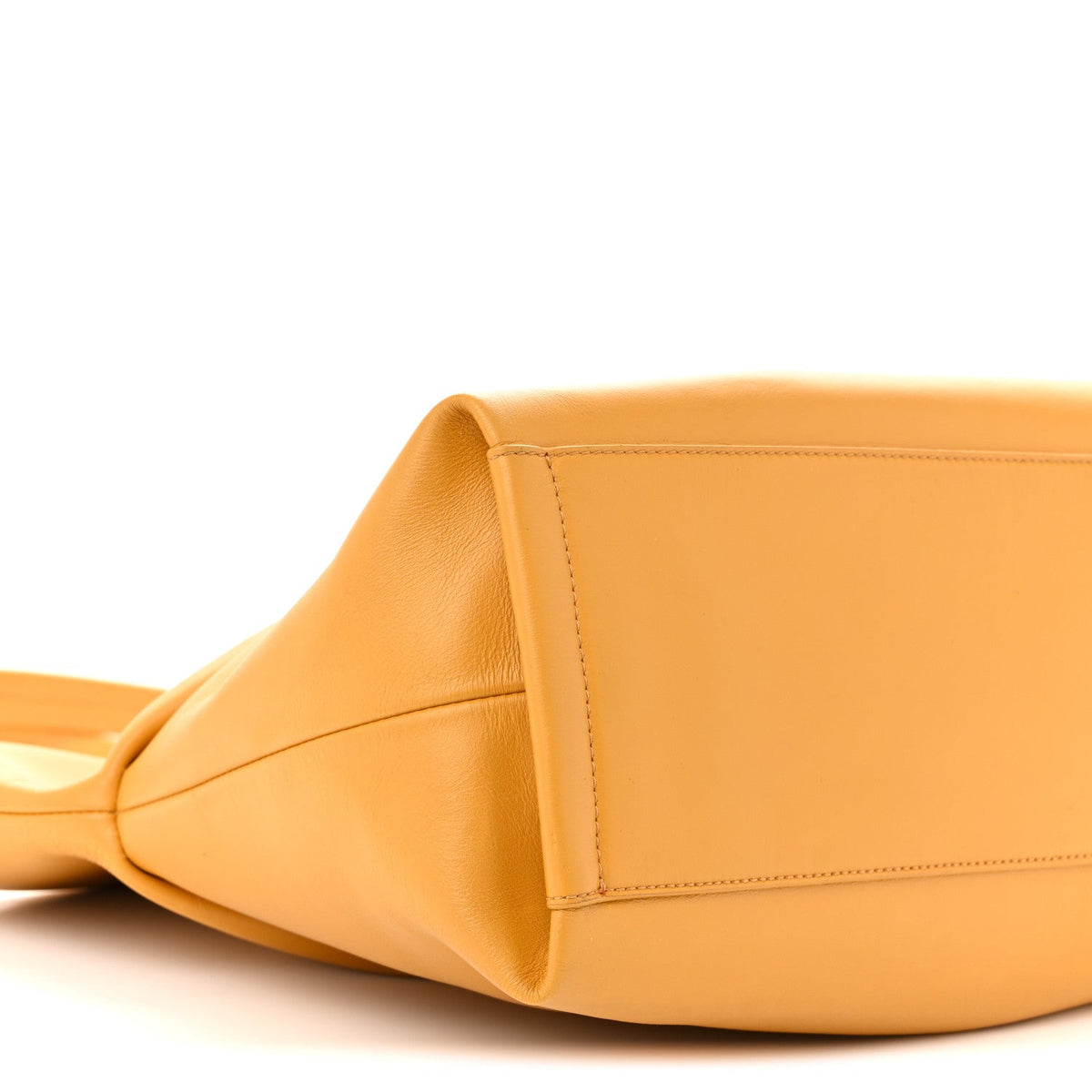 Calfskin Judy East West Tote Sunflower