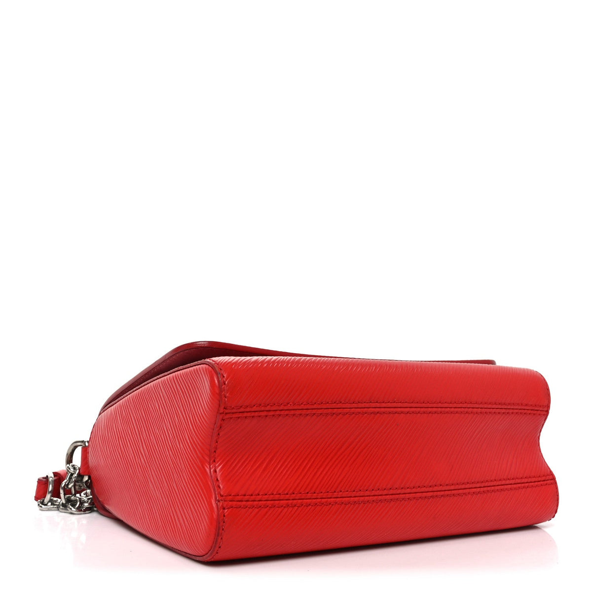 Epi Twist Shoulder Bag MM Coquelicot