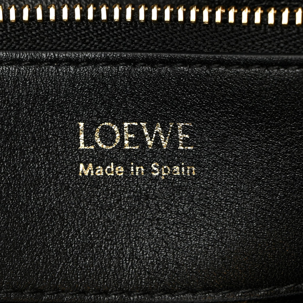 Supple Calfskin Small Madrid Bag Black