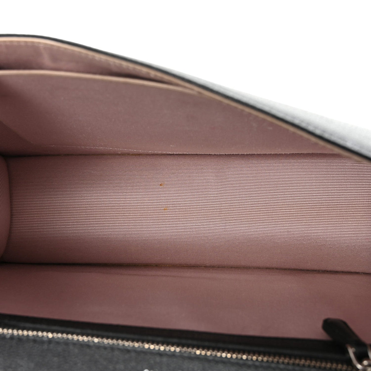 Grained Calfskin Medium Diorama Flap Bag Black