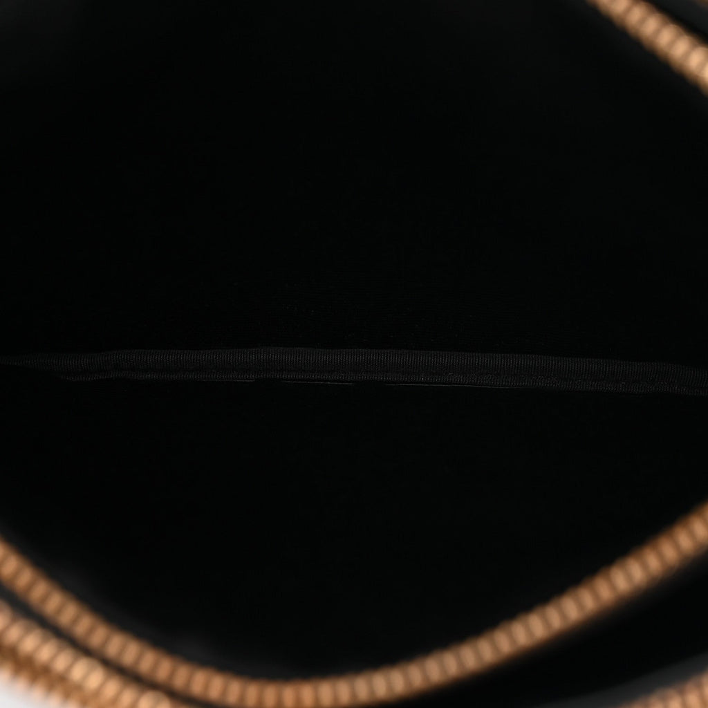 Lambskin Small Trio Crossbody Bag Black