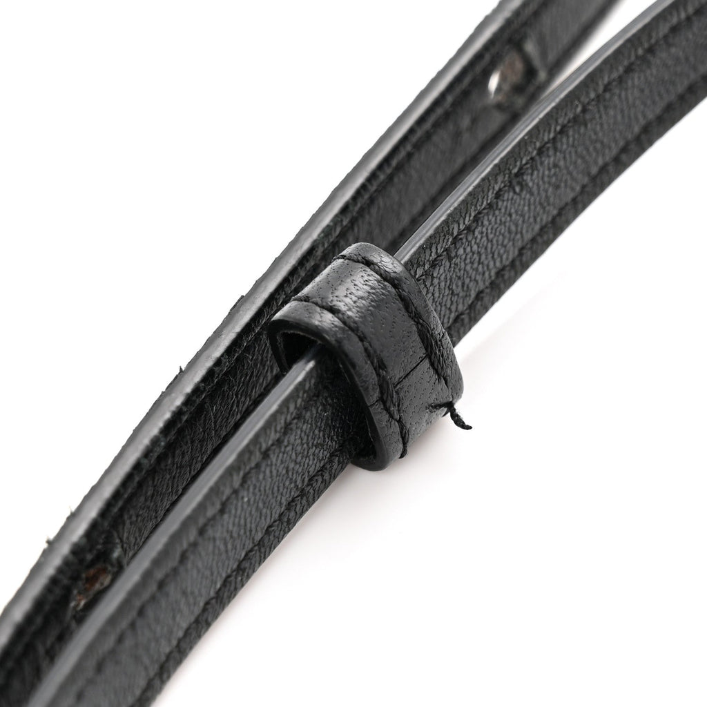 Lambskin Small Trio Crossbody Bag Black