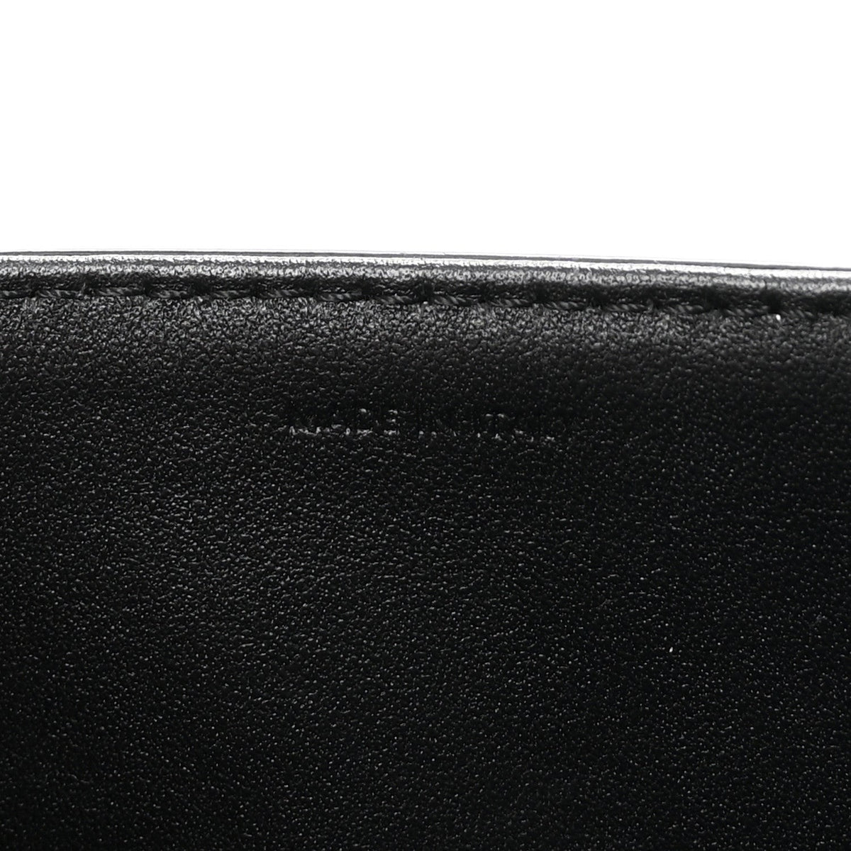 Shiny Calfskin Medium Triomphe Black
