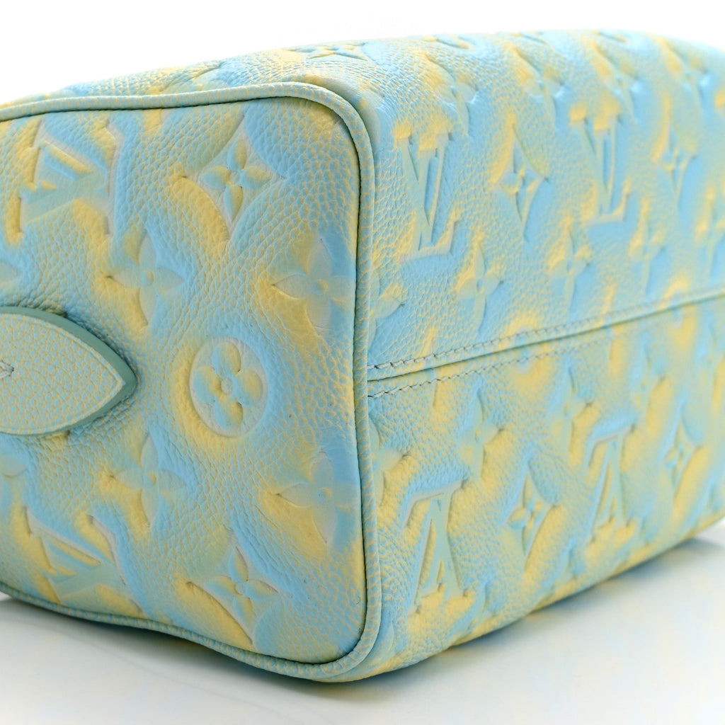 Empreinte Monogram Summer Stardust Speedy 20 Water Green