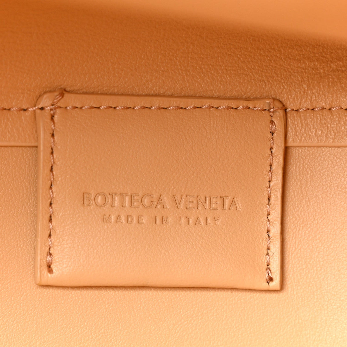 Calfskin Medium The Point Triangle Bag Almond