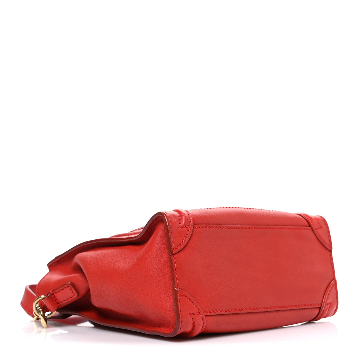 Smooth Calfskin Nano Luggage Red
