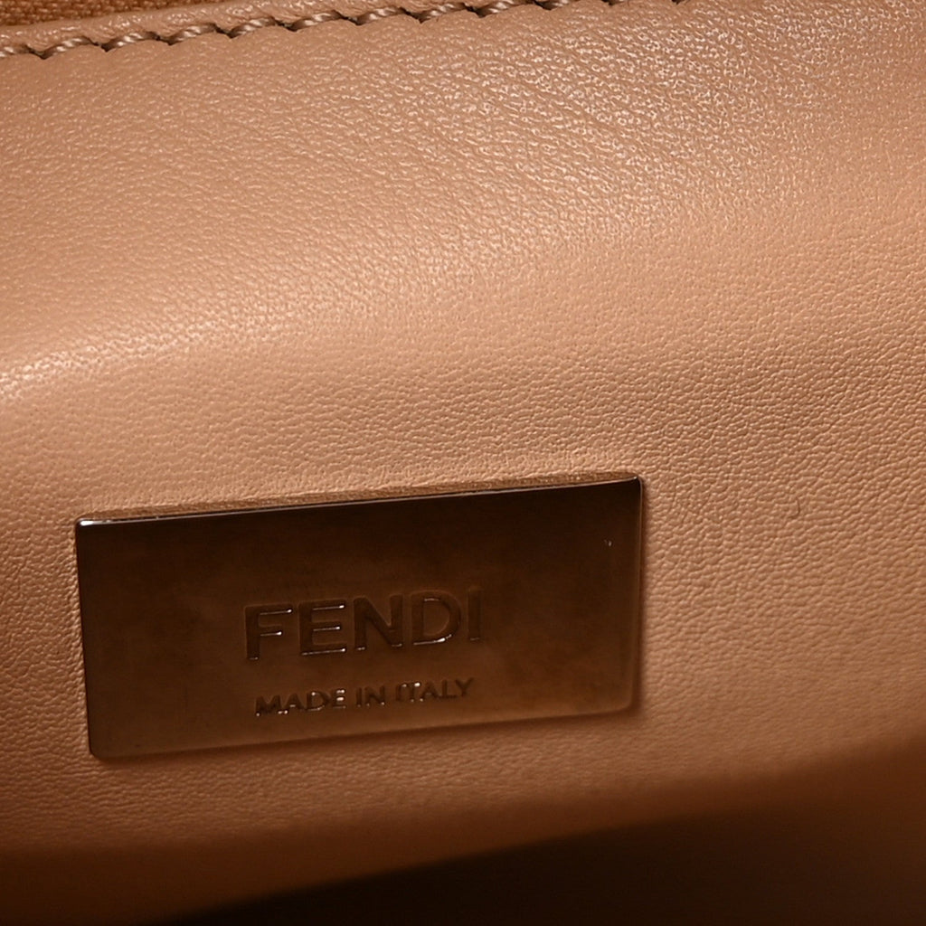 Vitello Tahiti Burro Bi-Color Medium Peekaboo Iconic Essentially Satchel Nuvola Rosa Bourbon
