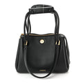 Supple Calfskin Small Madrid Bag Black