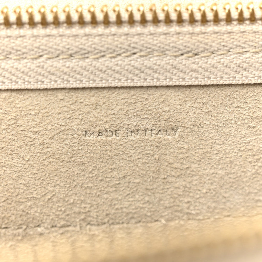 Grained Calfskin Nano Belt Bag Light Taupe
