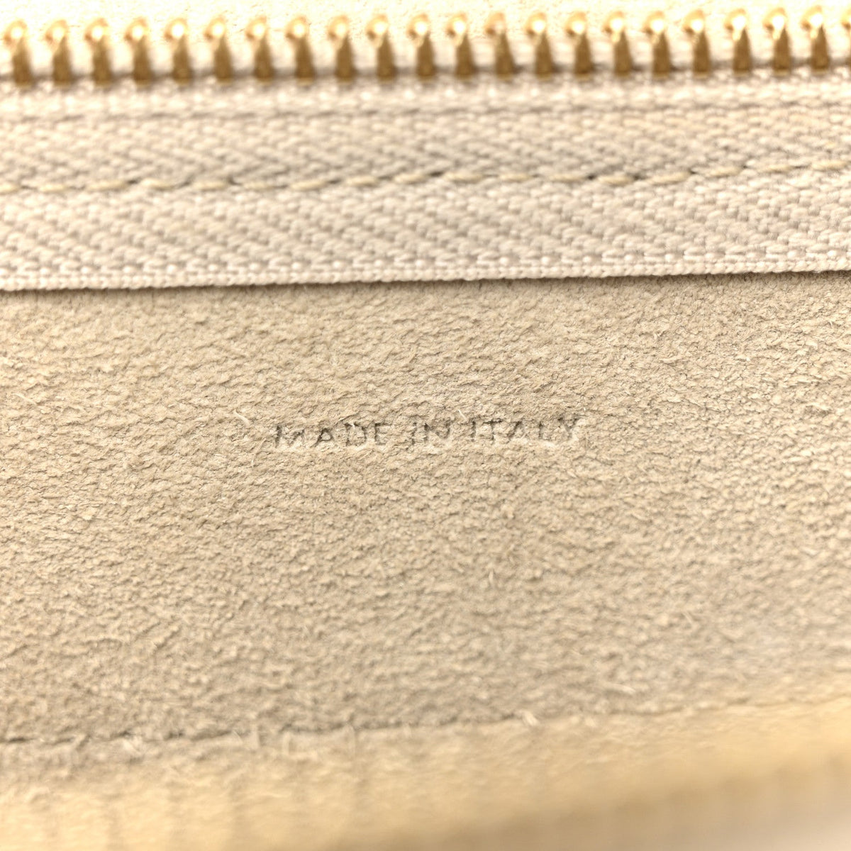 Grained Calfskin Nano Belt Bag Light Taupe