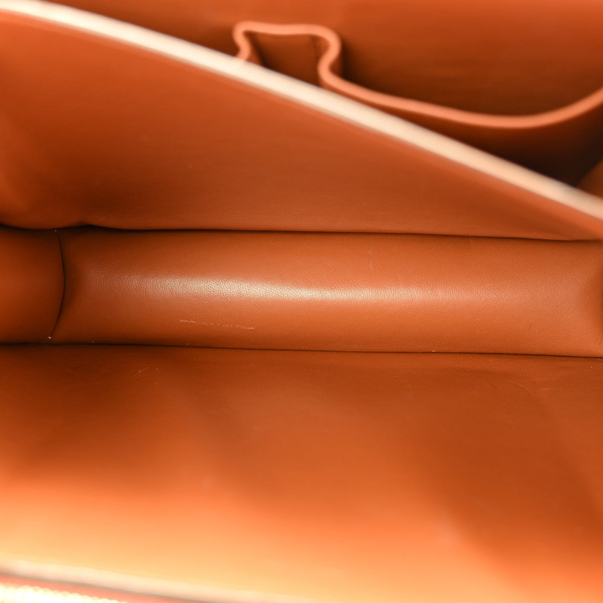 Natural Calfskin Medium Classic Box Flap Bag Tan