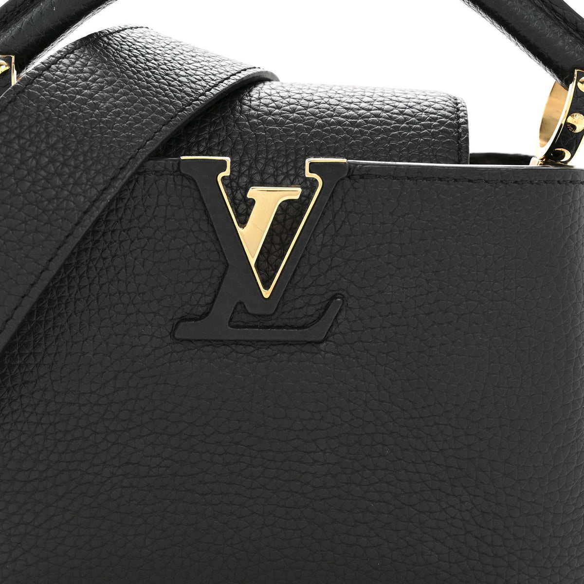 Taurillon Mini Capucines Black