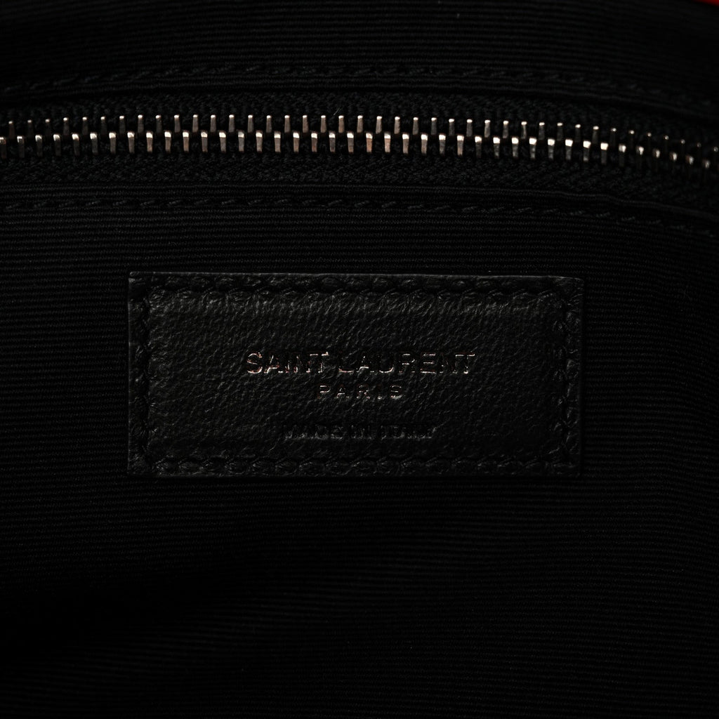 Lambskin Patchwork Monogram Medium Jamie Red