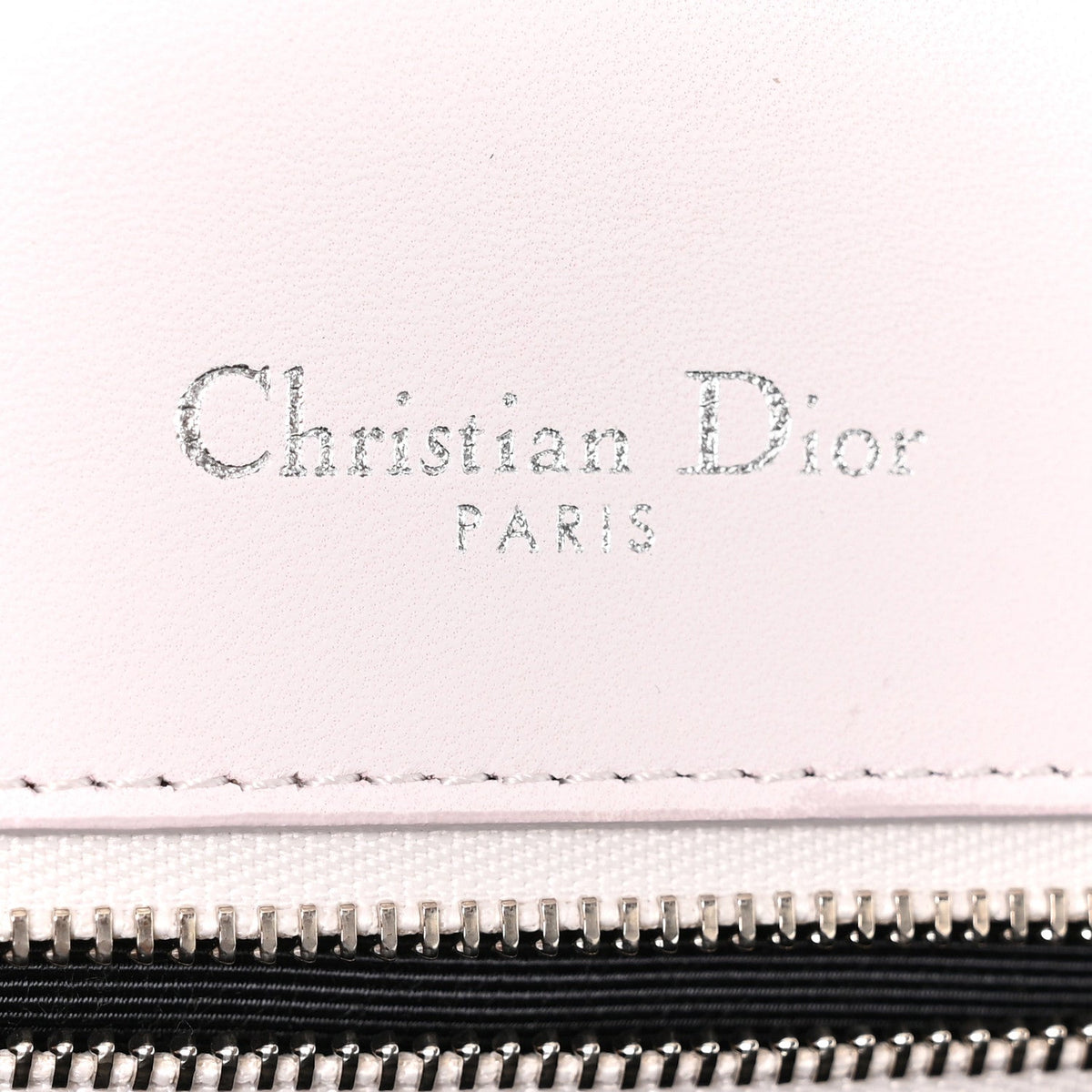 Calfskin Medium Diorama Flap Bag Off White