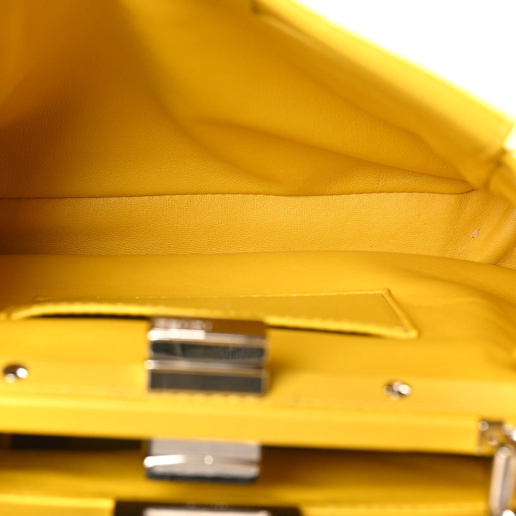 Nappa Mini Peekaboo Iconic Satchel Limone